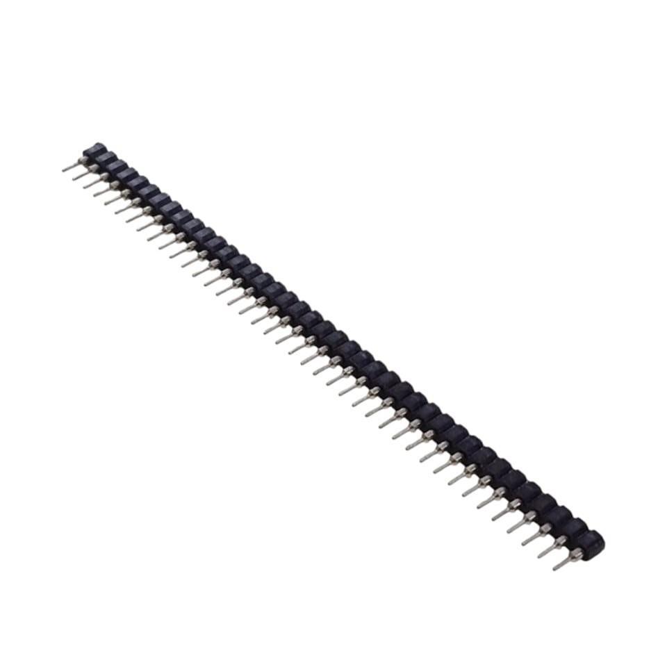 Kit com 10x Barra de Pinos 1x40 Vias Macho 2,54mm - Imagem 2