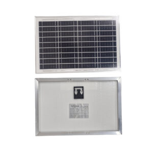 Painel Placa Energia Solar 10w 18v Fotovoltaico 1000v Preto 1000v 23.4v