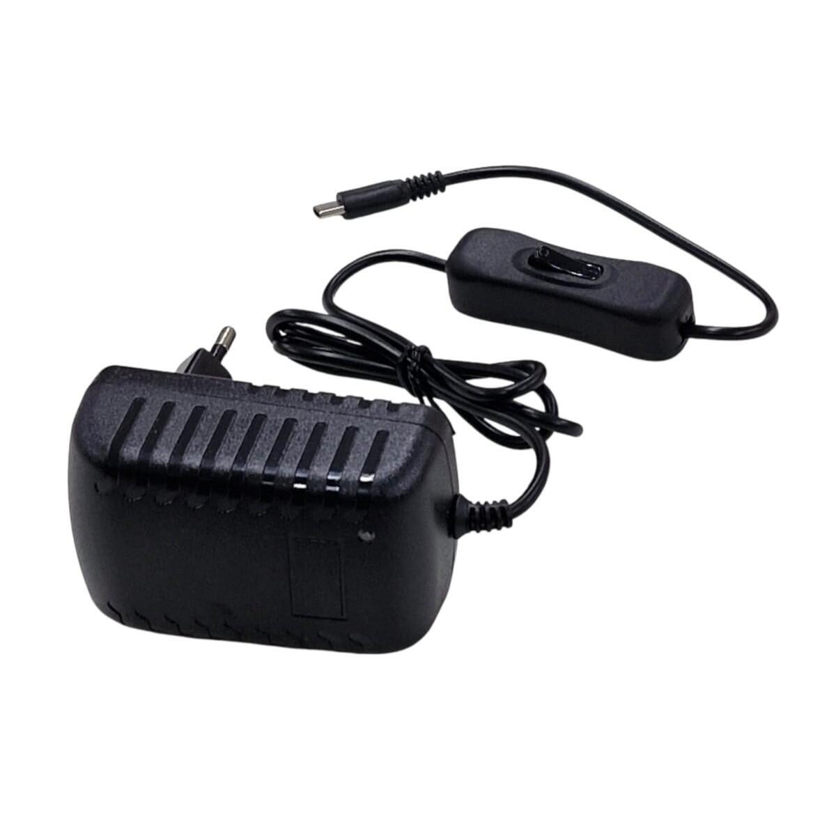 Fonte Chaveada 5V 3A Tipo-C com Interruptor Liga/Desliga Bivolt - Imagem 2